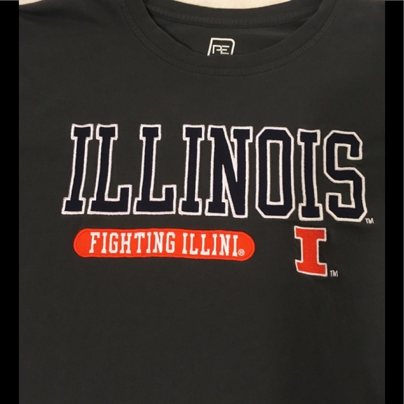 Knights Apparel Other - 💲5️⃣ 🎈FIGHTING ILLINI LARGE SHIRT CHARCOAL GREY
